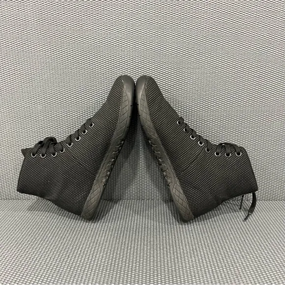 Nobull Hi‎ Top Gum Trainers Womens Sz 7.5 Weight Lifting CrossFit Shoe Black