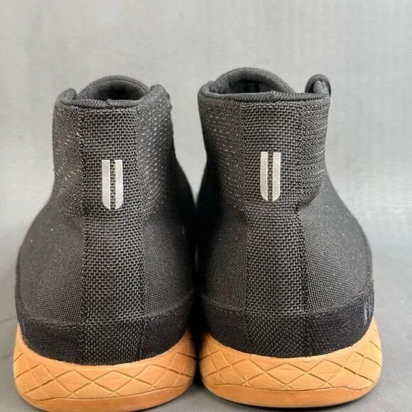 Nobull Men's Mid Canvas Trainer Black Athletic Shoes CrossFit Training size 13