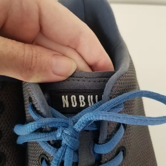 NoBull Navy Gum Outwork Training Shoes Men's 9.5 Women's 11 Athletic Active
