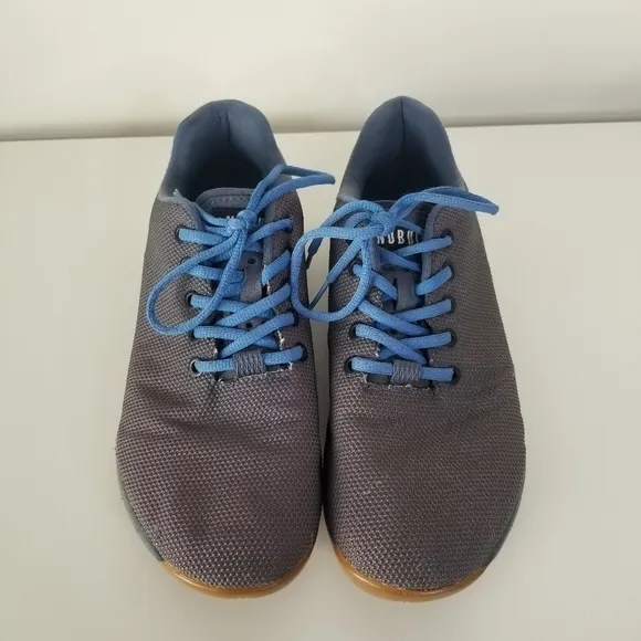 NoBull Navy Gum Outwork Training Shoes Men's 9.5 Women's 11 Athletic Active