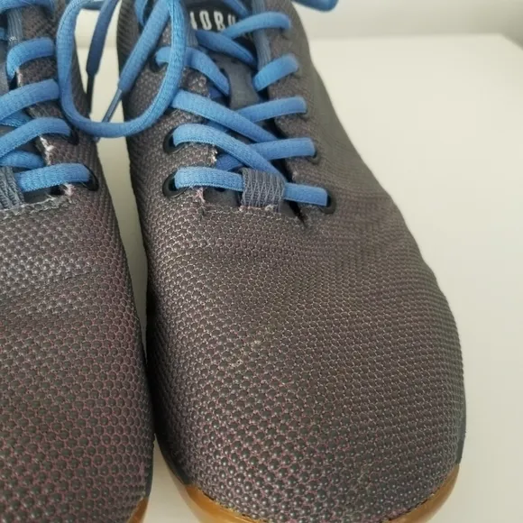 NoBull Navy Gum Outwork Training Shoes Men's 9.5 Women's 11 Athletic Active