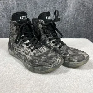 NoBull Outwork High Top Training Shoes Sneakers Mens Size 6.5 Black Camo Gym