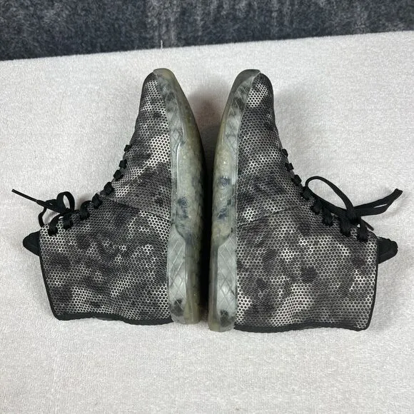 NoBull Outwork High Top Training Shoes Sneakers Mens Size 6.5 Black Camo Gym