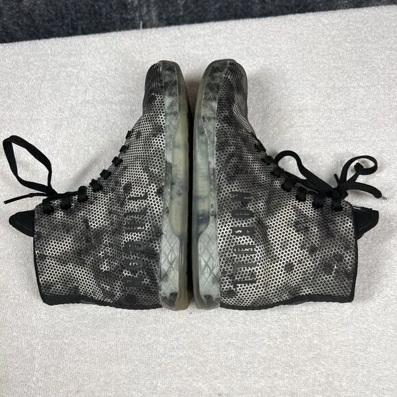 NoBull Outwork High Top Training Shoes Sneakers Mens Size 6.5 Black Camo Gym