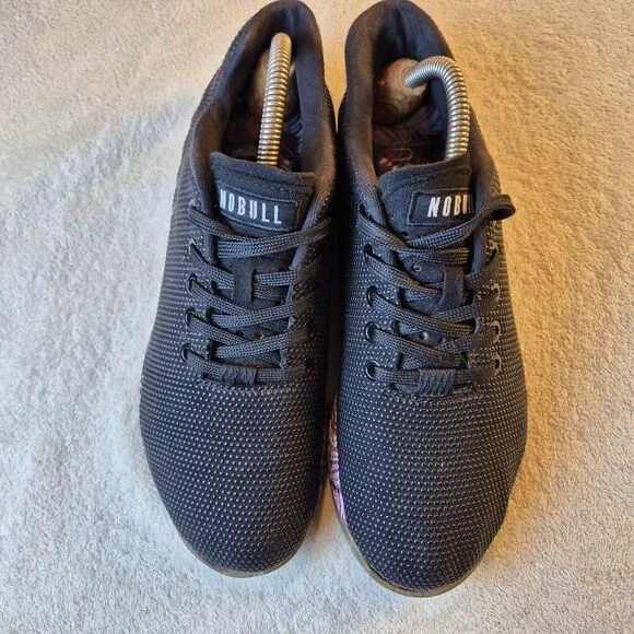 NOBULL Outwork Men's 7.5 Women's 9 Midnight Palm Training Lifting Gym Sneakers