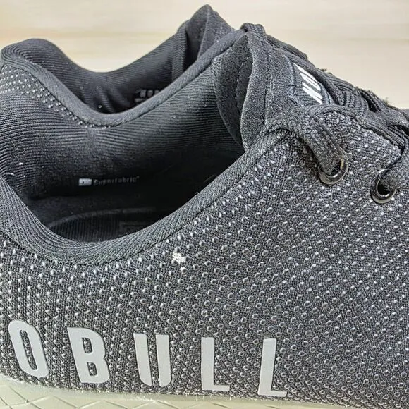 NOBULL Outwork SuperFabric Crossfit Trainer Shoes Black Men's Size 11.5 MINT