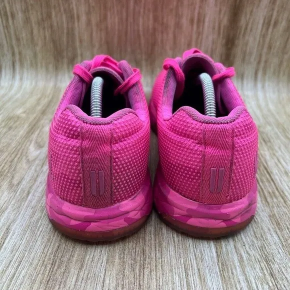 Nobull Outwork Women's Size 9 Athletic Shoes Sneakers Pink Camo Training Low Top