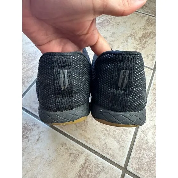 NOBULL Project Black Gum Outwork Trainer Shoes Men's 8 Women’s 9.5 Crossfit Gym