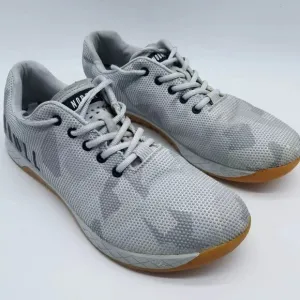 Nobull Superfabric Camo Trainers UNISEX Workout Gym Shoes Gray size 7.5