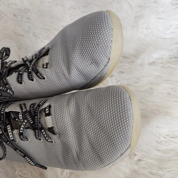 Nobull Superfabric Trainers Crossfit‎ Workout Shoes Men's 14 US Gray Logo Lace