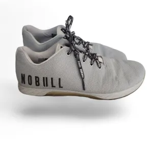 Nobull Superfabric Trainers Crossfit‎ Workout Shoes Men's 14 US Gray Logo Lace