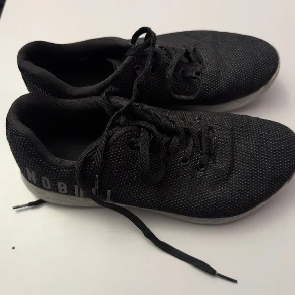 NOBULL SuperFabric Training Men's 8.5 Black Athletic Shoes