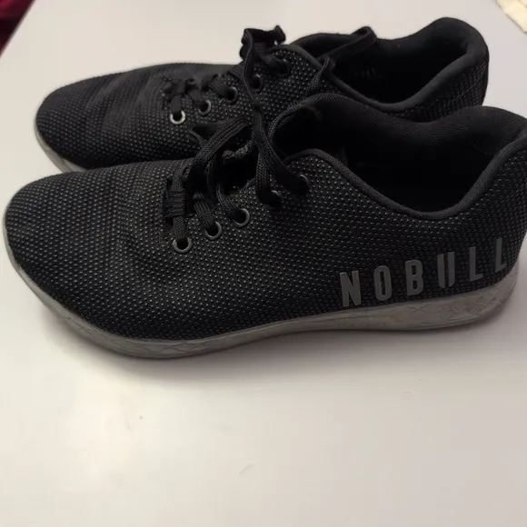 NOBULL SuperFabric Training Men's 8.5 Black Athletic Shoes
