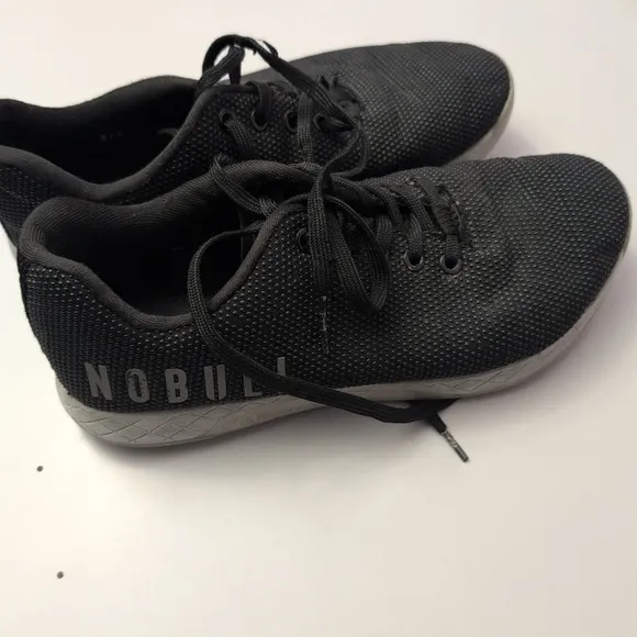 NOBULL SuperFabric Training Men's 8.5 Black Athletic Shoes