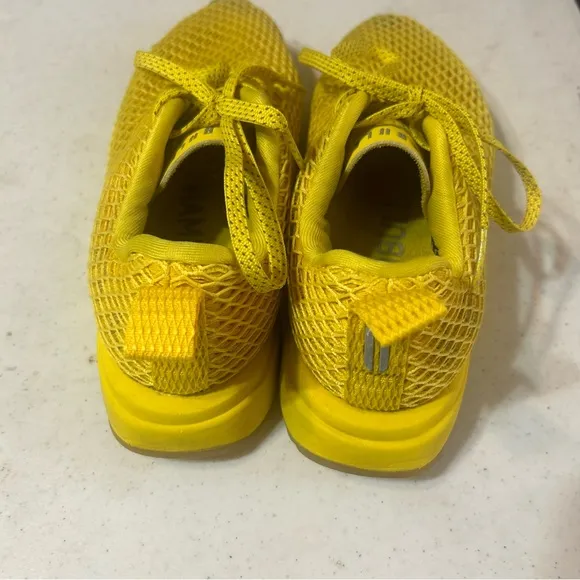 Nobull Unisex Yellow Diamond Running Shoes Trainer Gym CrossFit Size 8 W/ 6.5 M