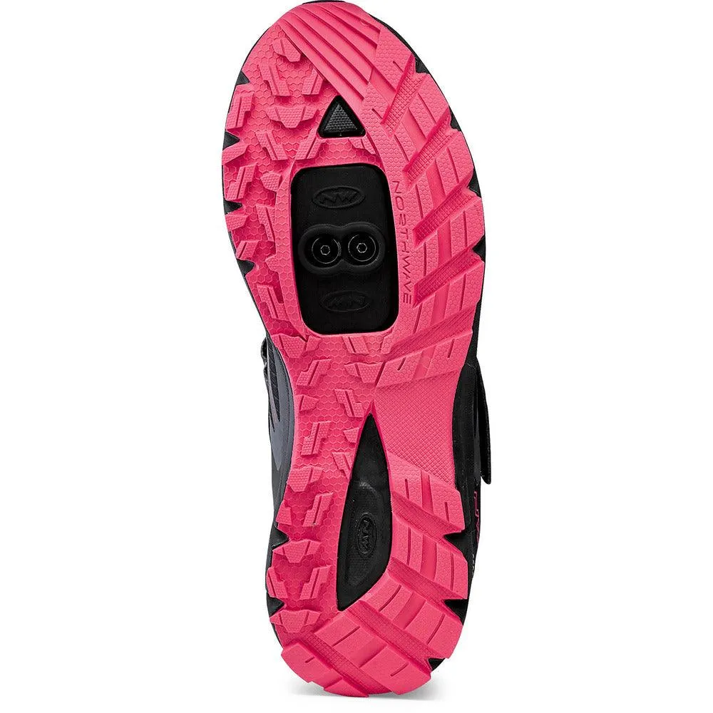 Northwave Escape Evo MTB Cycling Shoes (Black/Fuchsia)
