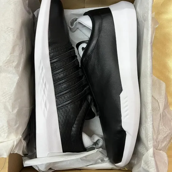 NWB K-Swiss Shoes gen-k icon 05577-002-m black white tennis jogging sneakers 19