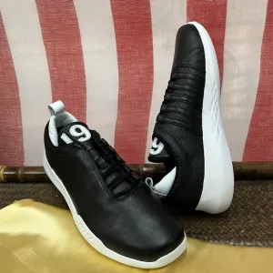 NWB K-Swiss Shoes gen-k icon 05577-002-m black white tennis jogging sneakers 19