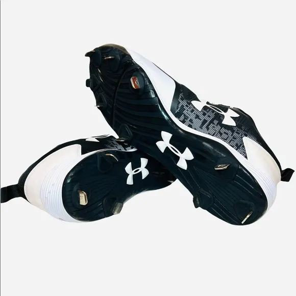 NWB Under Armour Shoes Cleats 1279233-011 Authentic Collection Mens Size 13