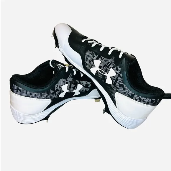 NWB Under Armour Shoes Cleats 1279233-011 Authentic Collection Mens Size 13