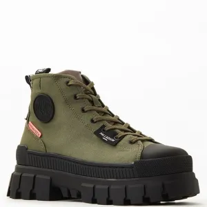 NWOB $119 Palladium Women's Revolt High Top TX Sneakers
