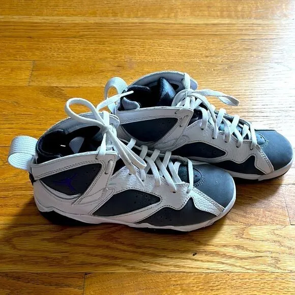 NWOT- Air Jordan 7 “Flint” HighTop Sneaker- Style #- CU9307-100-3.5 years (2021)