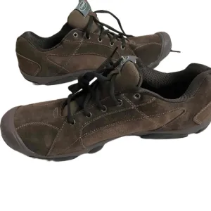 NWT Dr Scholl's Brown Suede Lace Up Technology Outdoor Shoes Men's 13M