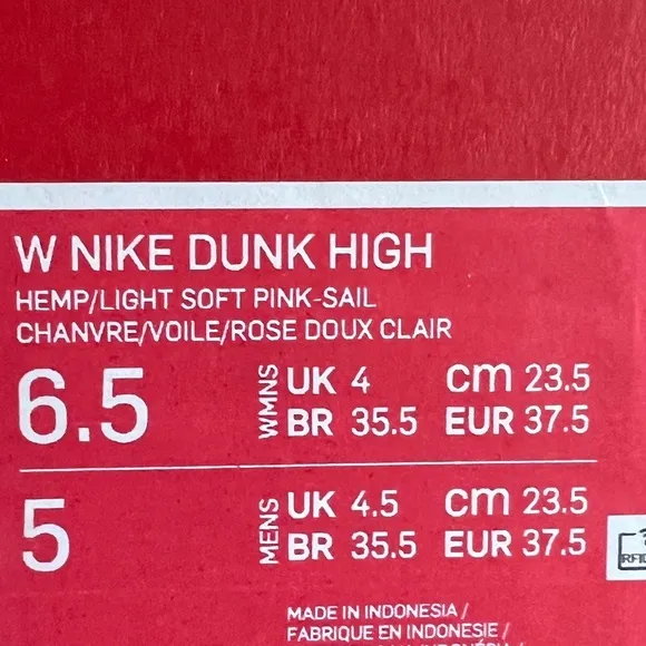 NWT Nike Dunk High Women’s Shoes