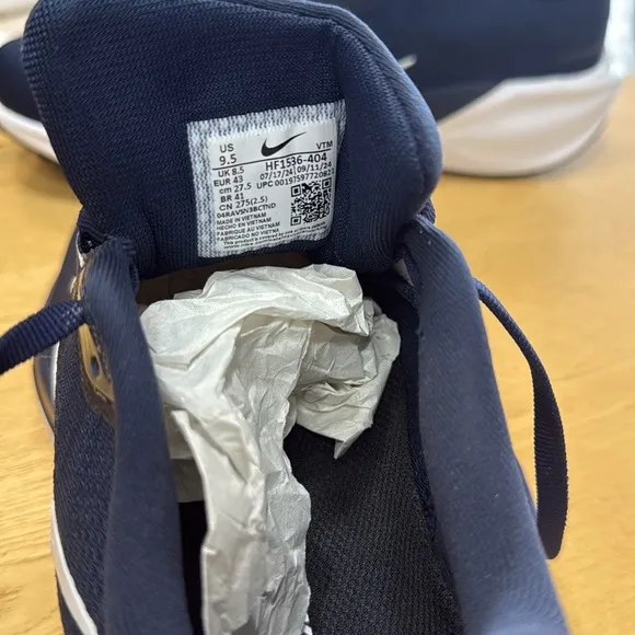 NWT Nike Pegasus 41 Men's Road Running Shoes in Navy Blue