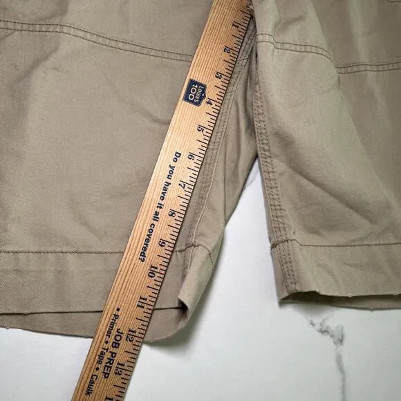 NWT Polo Ralph Lauren Cargo Shorts Tan Size 42 Tall (40) Inseam 11&quot; Retail $110