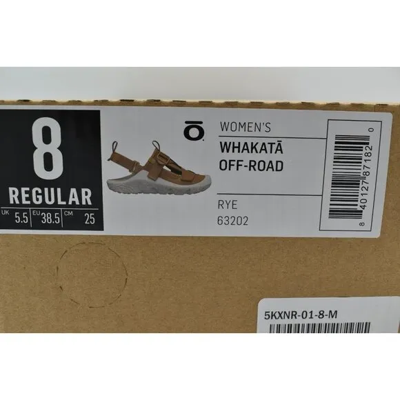 Oboz Womens Size 8 Whakata Off-Road Rye Sandals Shoes