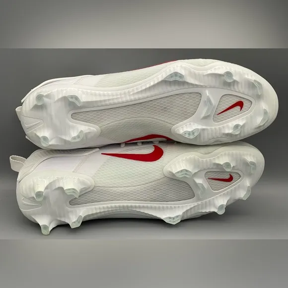 Ohio State Nike Huarache 9 Elite Low LAX Football Cleats FG PE Men Size 10.5 NEW
