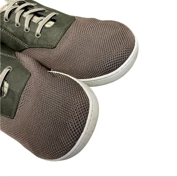 Olukai Mens Sz 12 Shoes Nohea Moku Boat Slip On Canvas Sneakers Outdoor EUC