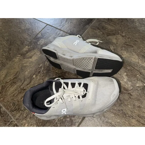 On Cloud Cloudgo Women's Sneakers Size 9 Lace-up Shoes White Glacier
