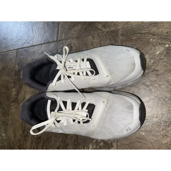 On Cloud Cloudgo Women's Sneakers Size 9 Lace-up Shoes White Glacier