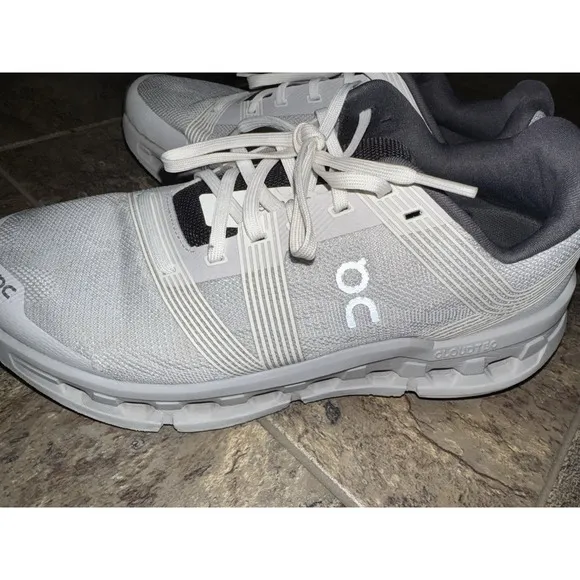 On Cloud Cloudgo Women's Sneakers Size 9 Lace-up Shoes White Glacier