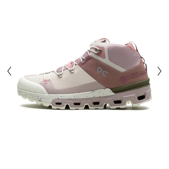 ON Cloud Cloudtrax Hiking Boots Shoes Rose Ivory Women’s Size 9.5 NEW