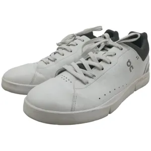 On Cloud The Roger White Low Top Tennis Shoes Sneakers Size 11.5 Flaw Gray Mens