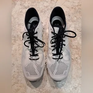 On Cloud X 2.0 White Black Cloudtec Running Shoes (40.99707) Men's Size 11.5 EUC