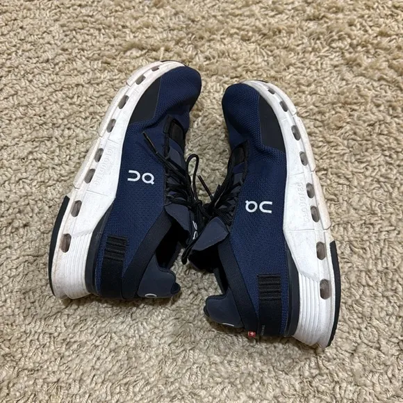 On Cloudnova Men's Tennis Shoes Navy Black White US 9.5