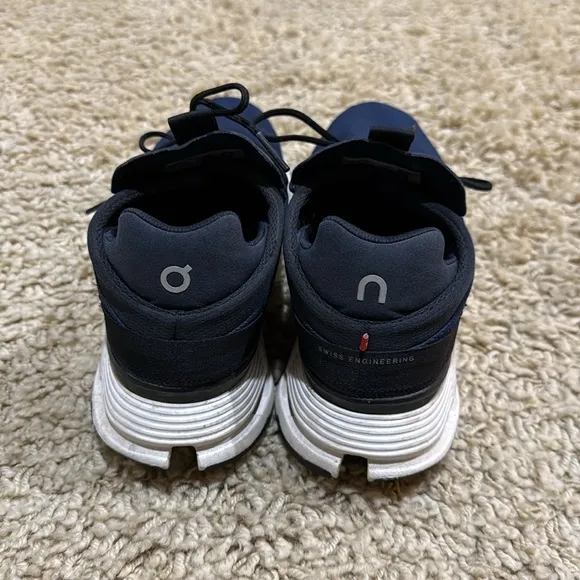 On Cloudnova Men's Tennis Shoes Navy Black White US 9.5