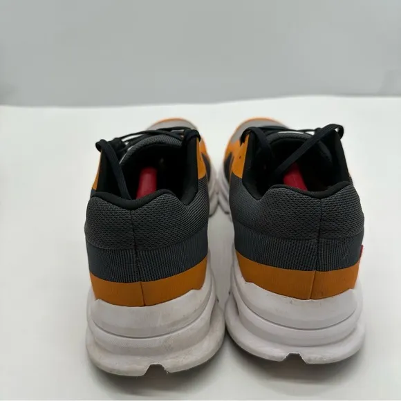 On Clouds Mens 10 Cloudrunner Frost/Tumeric Road Running Shoes Sneakers Gym