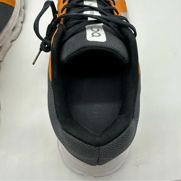 On Clouds Mens 10 Cloudrunner Frost/Tumeric Road Running Shoes Sneakers Gym