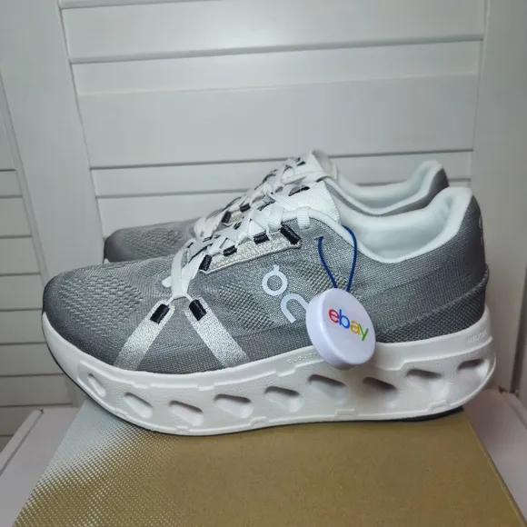On Running Cloudeclipse Alloy White 3WD30092547 Women's Size 8