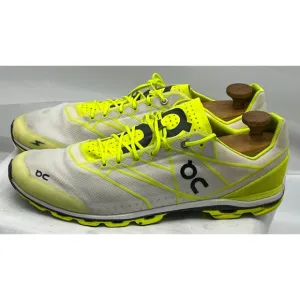 On Running Cloudflash Men's Ruuning Shoes Neon/White US 12.5