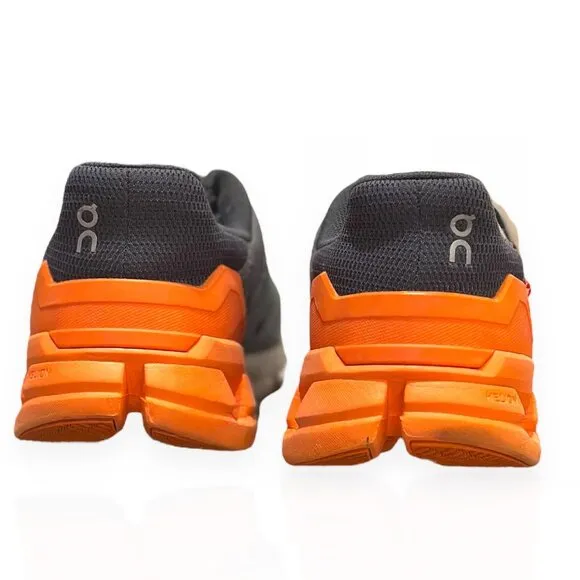 On Running CloudTec Road Sneakers Gray Rust Mesh &amp; Rubber Used Size Men 10.5
