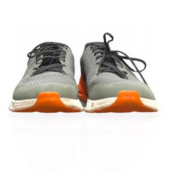 On Running CloudTec Road Sneakers Gray Rust Mesh &amp; Rubber Used Size Men 10.5