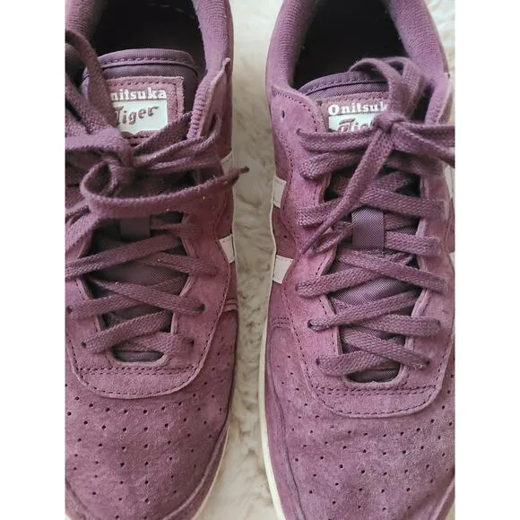 Onitsuka Tiger GSM Men's Maroon Purple Sneaker Tennis Shoes Size 10