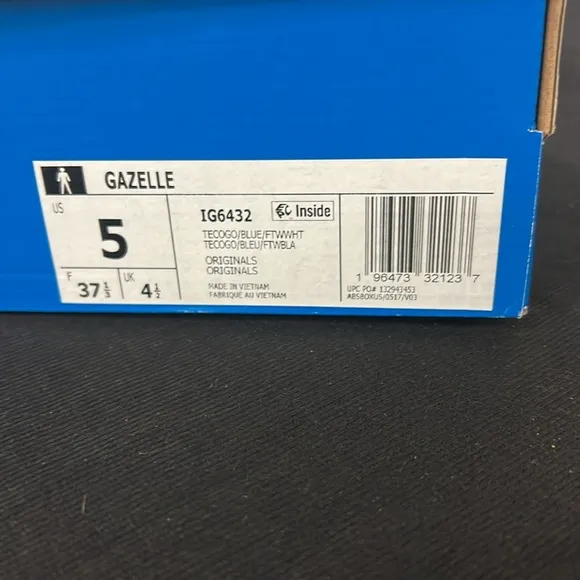 ORIGINAL GAZELLE TECOGO TIGRES TENNIS SHOES