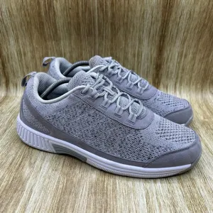 Orthofeet Lava Hands Free Men's Size 10 Wide 2E Grey Comfort Shoes Sneaker 613